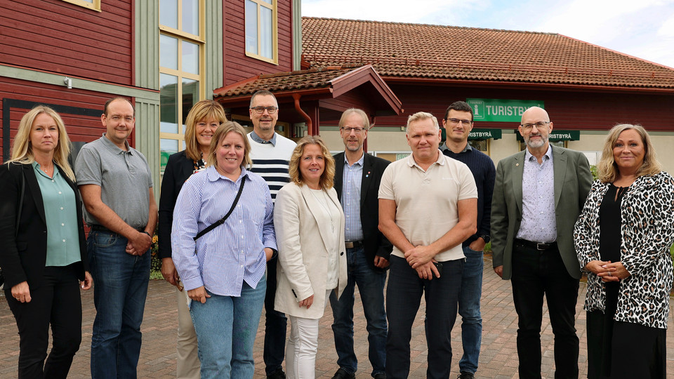 Tjänstemän och politiker från Orsa och Munkfors kommun