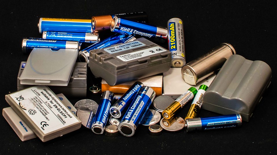 Batterier för återvinning